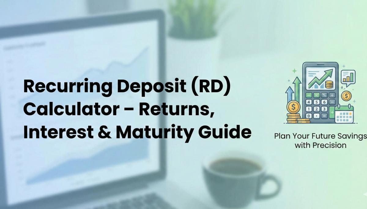 Recurring Deposit (RD) Calculator – Returns, Interest & Maturity Guide