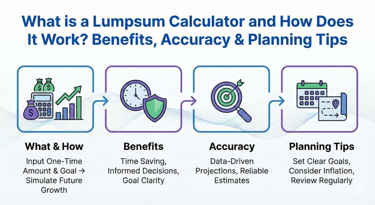 What is a Lumpsum Calculator and How Does It Work? Benefits, Accuracy & Planning Tips