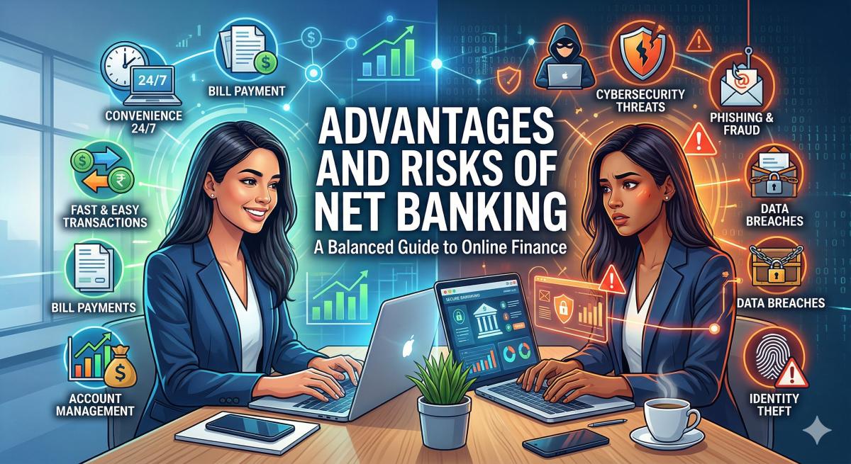 Advantages and Risks of Net Banking