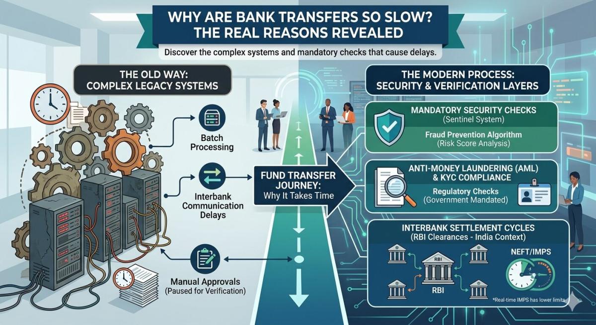 Why Are Bank Transfers So Slow? The Real Reasons Revealed