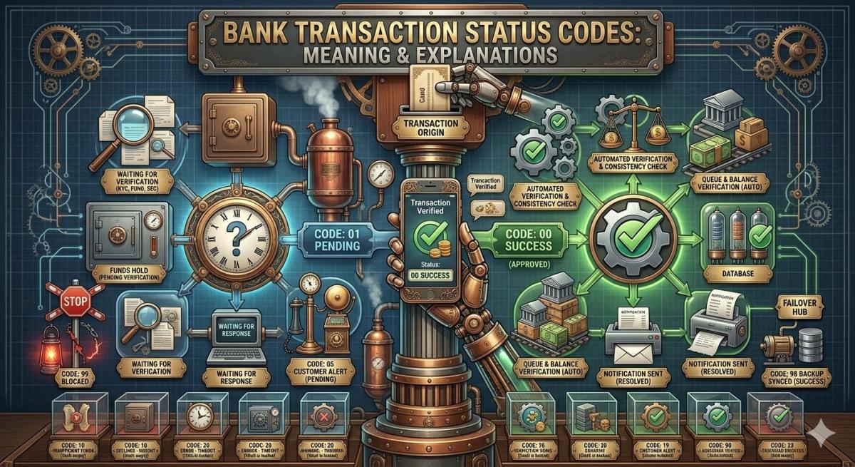 Bank Transaction Status Codes: Meaning & Explanations
