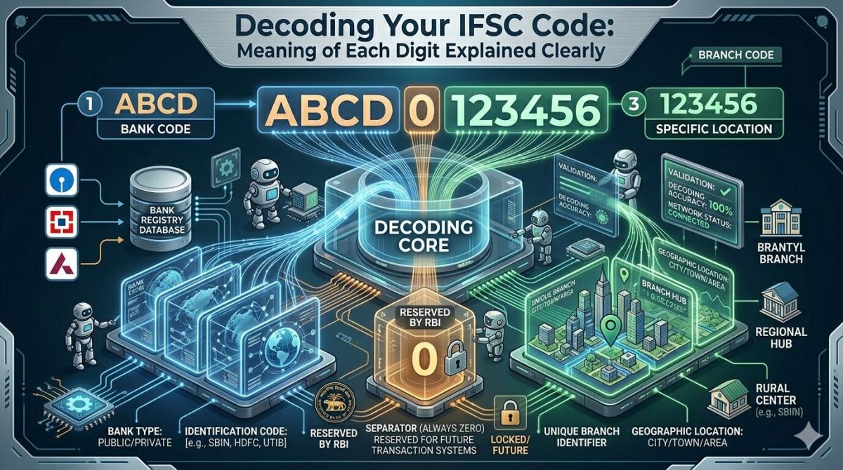 Decoding Your IFSC Code: Meaning of Each Digit Explained Clearly