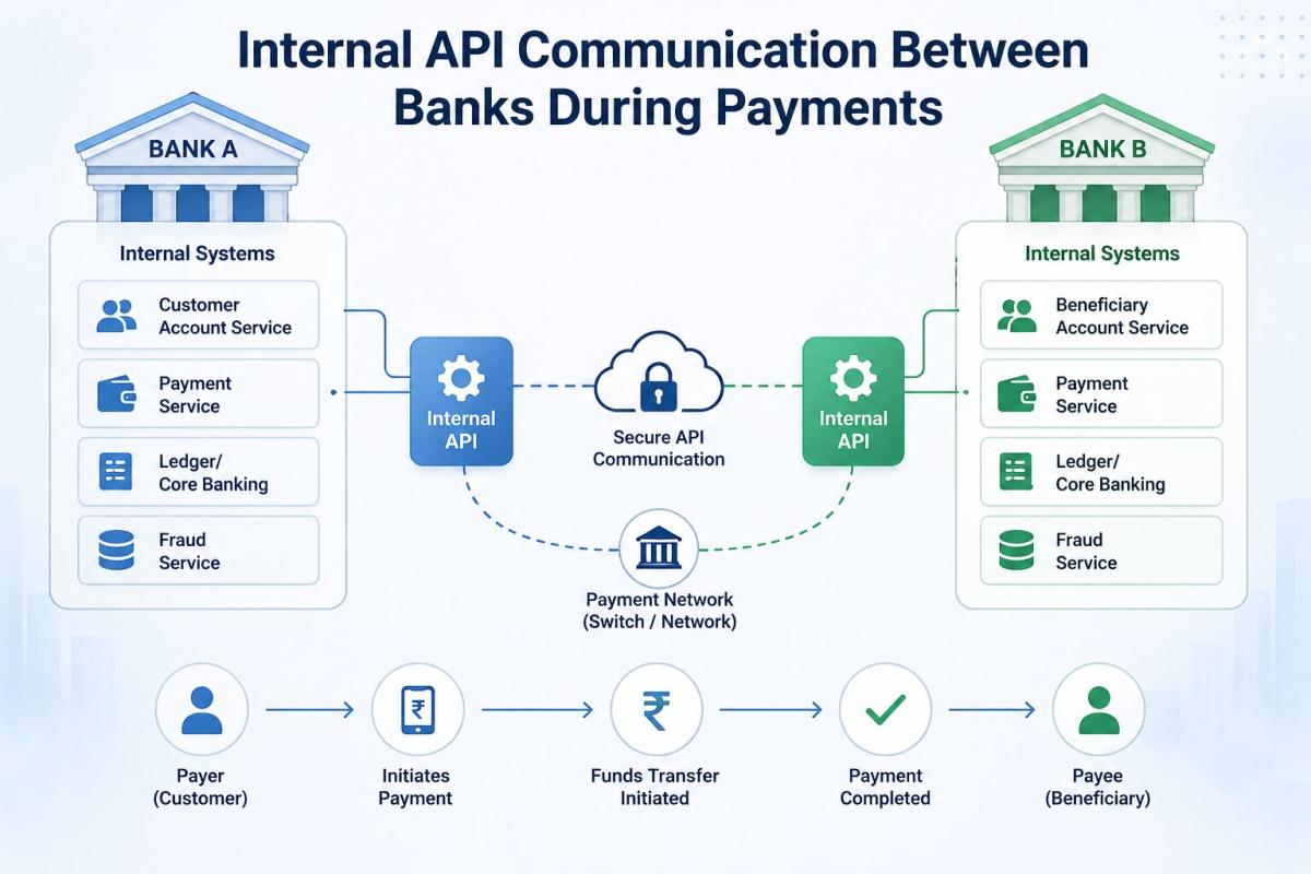 Internal API Communication Between Banks During Payments