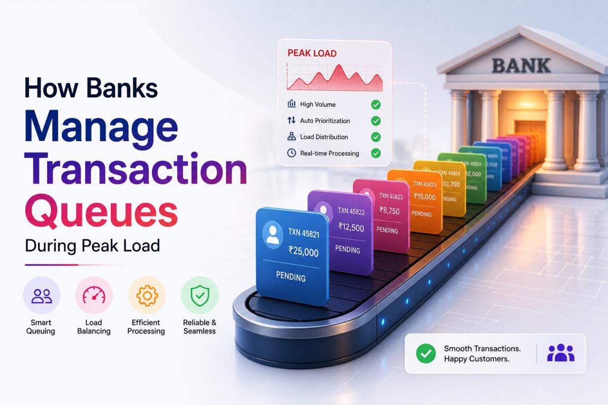 How Banks Manage Transaction Queues During Peak Load