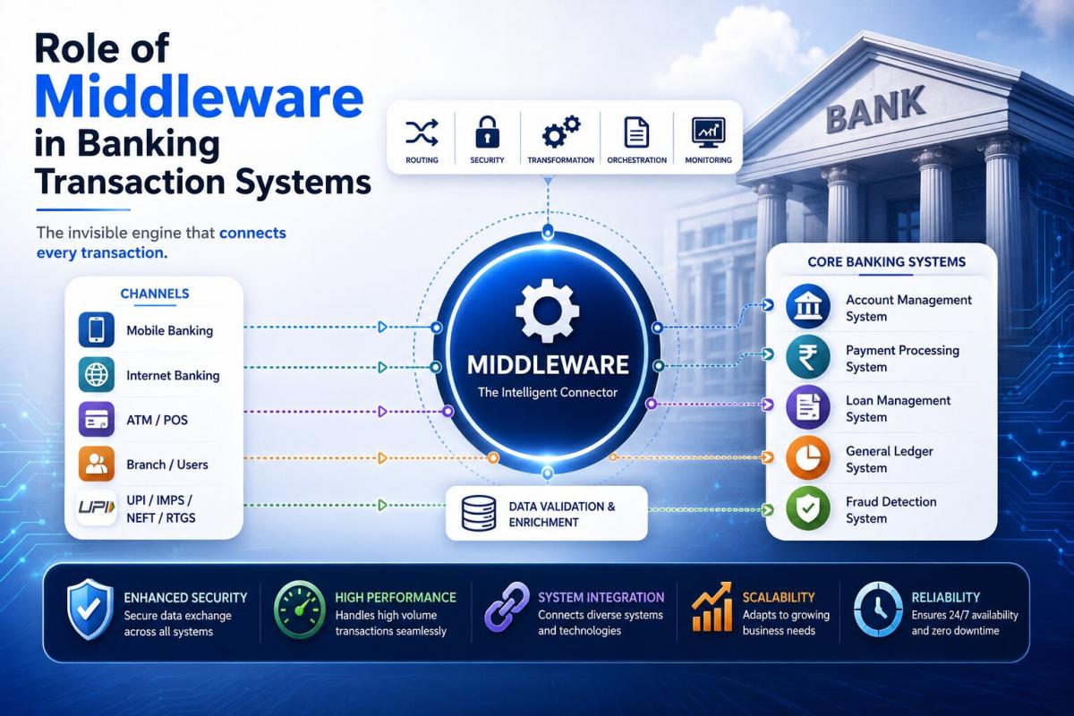 Role of Middleware in Banking Transaction Systems