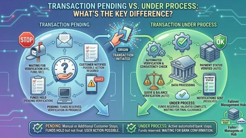 Transaction Pending vs. Under Process: What’s the Key Difference?