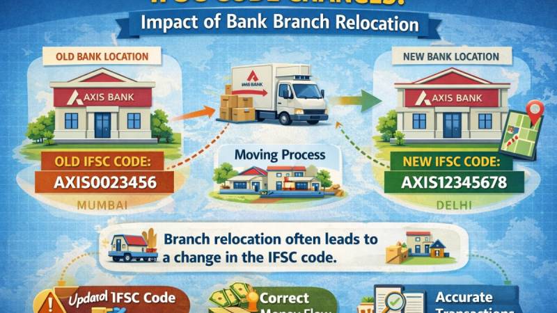 IFSC Code Changes: Impact of Bank Branch Relocation
