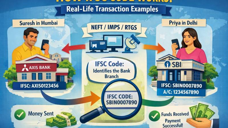 How IFSC Code Works: Real-Life Transaction Examples