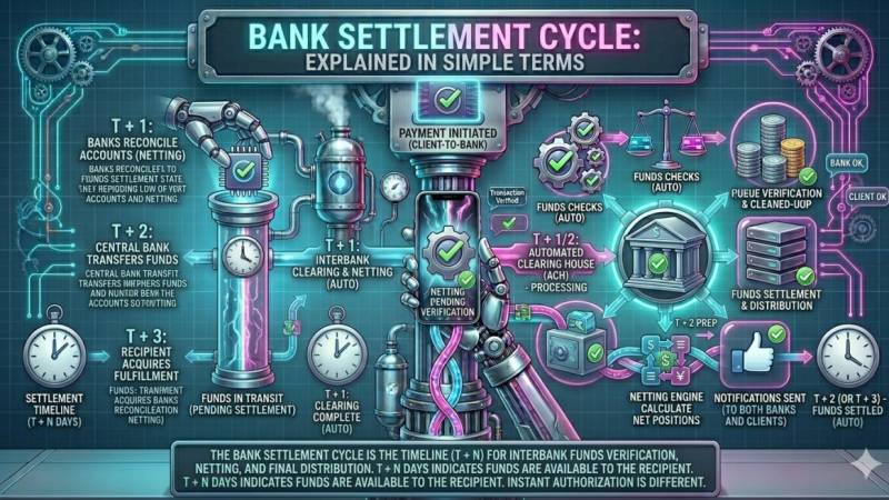Bank Settlement Cycle: Explained in Simple Terms