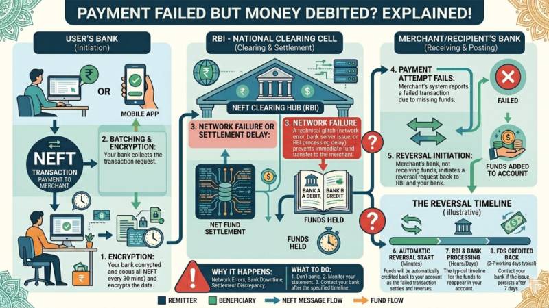 Payment Failed But Money Debited? Explained!
