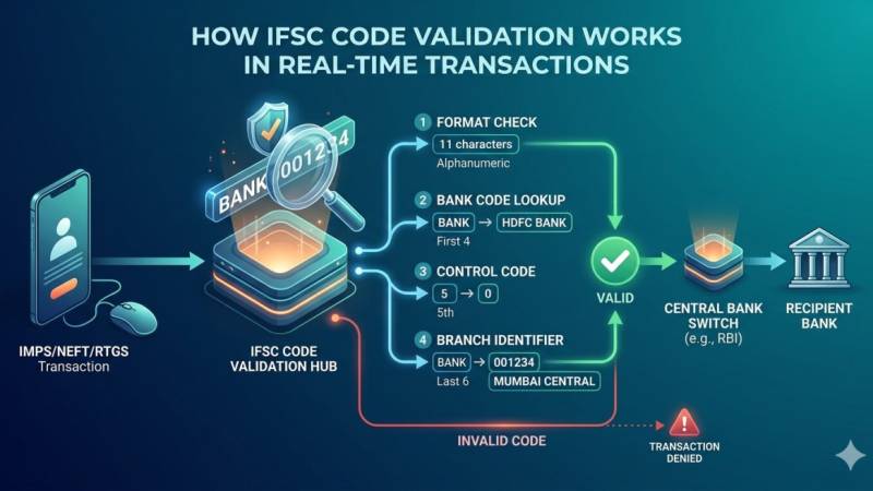 How IFSC Code Validation Works in Real-Time Transactions