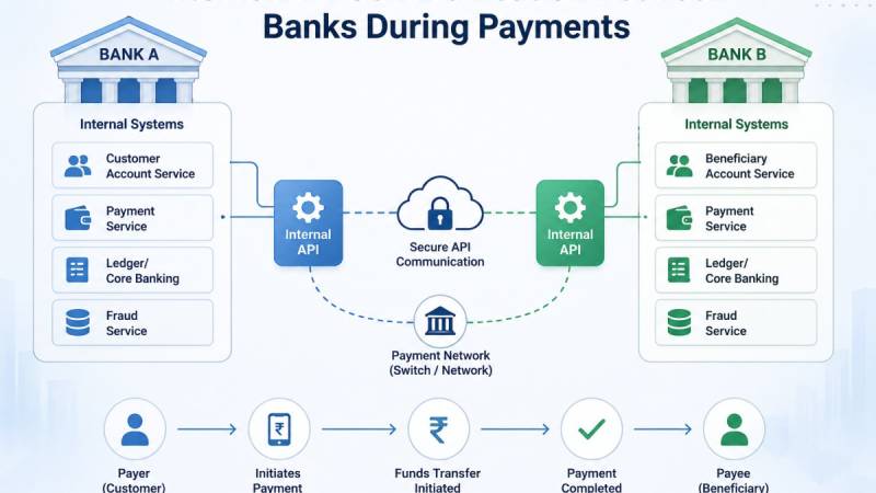Internal API Communication Between Banks During Payments