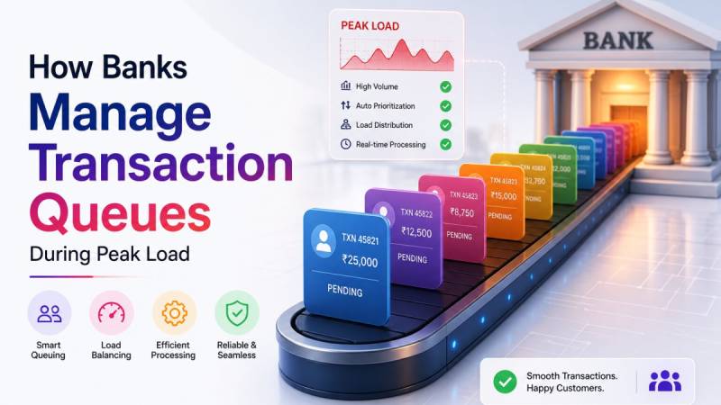 How Banks Manage Transaction Queues During Peak Load