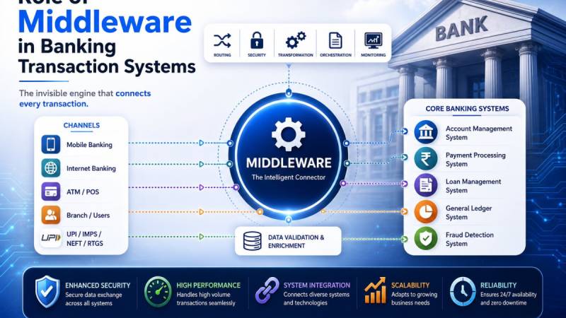 Role of Middleware in Banking Transaction Systems