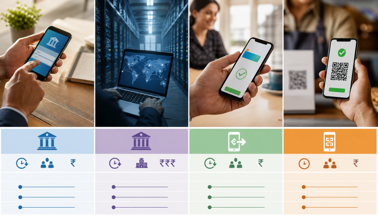 NEFT vs RTGS vs IMPS vs UPI Complete Comparison Explained